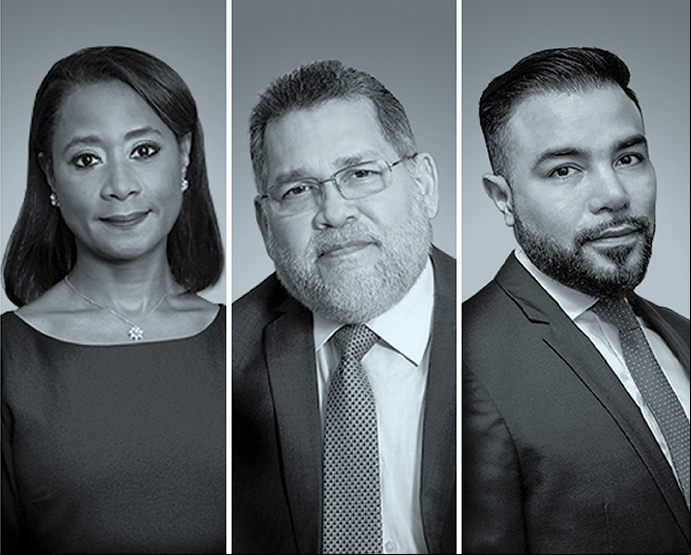 Marisol T. Ellis A., Carlos E. Villalobos y Moisés Iván Rivera A. Icaza, González-Ruiz & Alemán