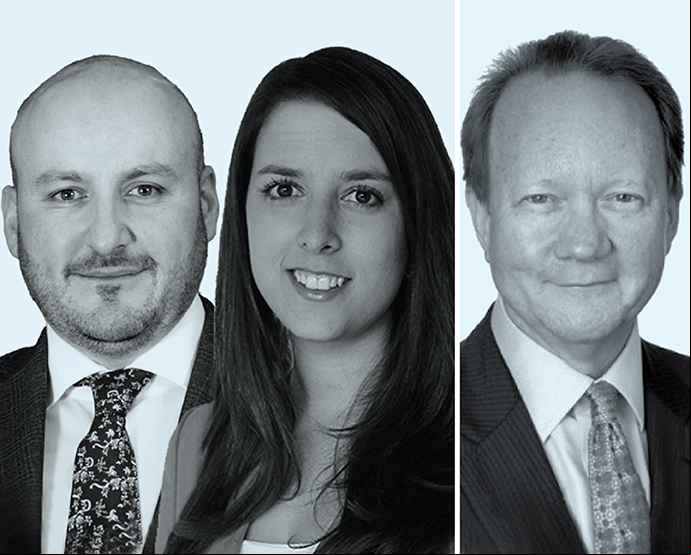 De izq a der; Andrés Becdach y Kirina González Artigas, de Bustamante Fabara, y Joseph Andrew de Dentons.
