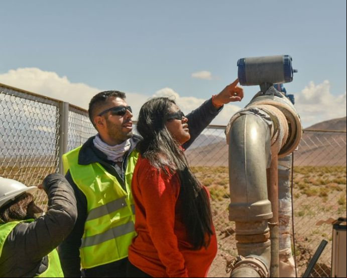 El proyecto Sal de Oro se ubica en Salar del Muerto en las provincias de Catarmarca y Salta, noroeste de Argentina. / Tomada del sitio web de Posco Argentina