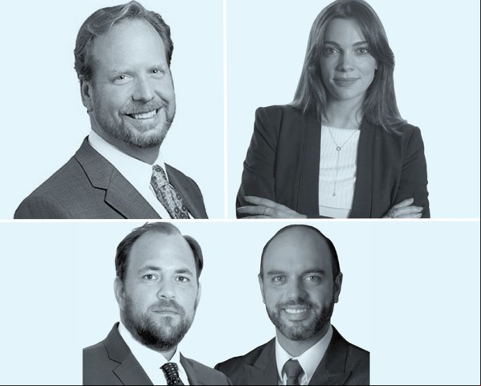 De arriba a bajo, de izquierda a derecha: Joe Stefano, Fabiana Morselli, Ernesto Weisson y Ricardo Méndez.