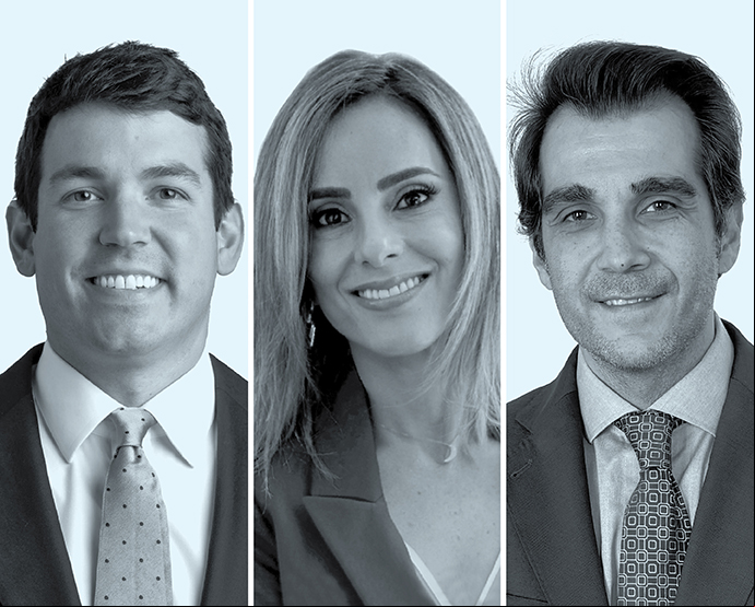 Matthew Yelovich, Scilia Flores y Gerardo Siguero