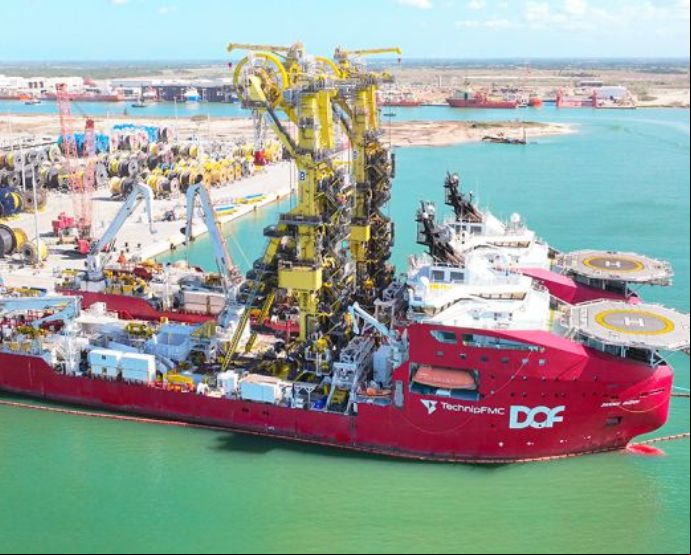 El buque Skandi Buzios fue arrendado por DOF Group a la estatal Petrobas hasta septiembre de 2026./ Tomada de la cuenta de Linkedin de la empresa noruega.