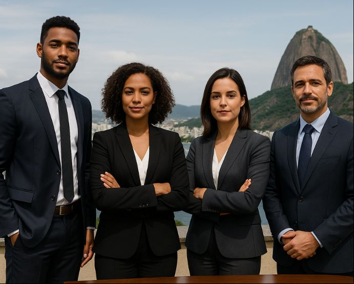 El mercado jurídico brasileño continúa experimentando la consolidación de grandes despachos full-service / Dall E