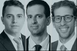 De izquierda a derecha: Javier Betancourt, Sergio Vergara y Martin Vainstein. / Crédito de las imágenes: las firmas mencionadas.