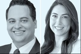 De izquierda a derecha: Joshua Bernard y Julia Visconti. / Crédito de las imágenes: las firmas mencionadas.