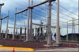 La línea de transmisión eléctrica de 213 kilómetros conecta las ciudades de Melo y Tacuarembó, en el norte de Uruguay./ Tomada del sitio web de UTE.