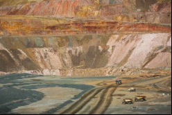 La mina Quebrada Blanca contiene cobre y molibdeno / Bigstock  