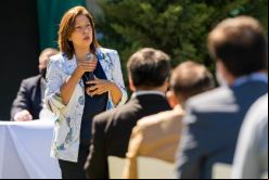 La gobernadora Arabela Carreras explicó el alcance de la negociación en el caso de la Provincia de Río Negro / Tomada del sitio web del Gobierno de la Provincia de Río Negro