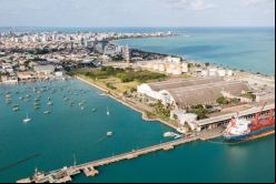 Todas las terminales utilizan la conexión por carretera para recibir y enviar carga./ Tomada del sitio web de Porto de Maceió.