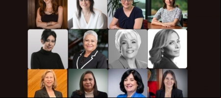 De izquierda a derecha y de arriba a abajo: Lucía Ojeda Cárdenas (SAI Derecho & Economía); Nicole Nehme (FerradaNehme); Bertha Marina Argüello (Arias); Ana Teresa Rizo (Arias); Florencia Heredia (Allende & Brea); Xennia Forno (Rubio Leguía Normand); Fabiola Medina (Medina Garrigó Abogados); Marielle Garrigó (Medina Garrigó Abogados); Mary Fernández (Headrick Rizik Álvarez & Fernández); Leticia Bonifaz (Abogadas MX); Gloria María de Alvarado (Alvarado y Asociados); Maritza Reátegui (Rodrigo, Elías & Medrano)