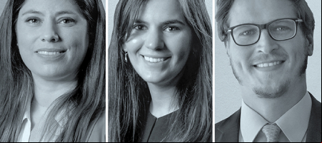 Ana Andrés, Lucía Degano y Felipe Videla, nuevos socios que refuerzan las prácticas Salud & Life Sciences, Corporativa y Financiera. / Archivo Beccar Varela - LexLatin.