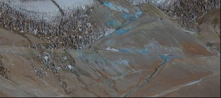 Filo del Sol es un yacimiento de cobre, plata y oro. Está ubicado entre la provincia de San Juan, en el norte argentino, y en la región de Atacama, en Chile./ Tomada de la página de la empresa en Facebook.