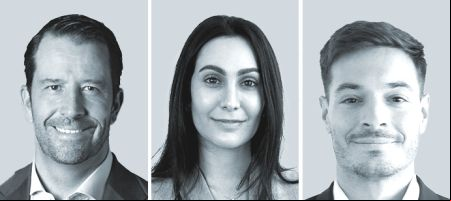 Luis Curiel, Tatiana Kauffmann y Nahuel Pérez