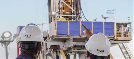 Operativa desde 2018, Vista tiene sus principales activos en el yacimiento de petróleo y gas no convencional de Vaca Muerta./ Tomada de la página de la empresa en Facebook.