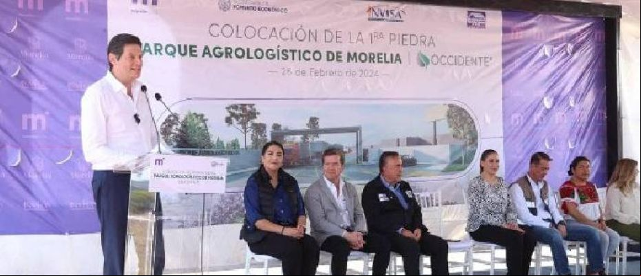 La primera piedra del proyecto fue  puesta el 26 de febrero./ Tomada de la página del Gobierno de Morelia en Facebook.